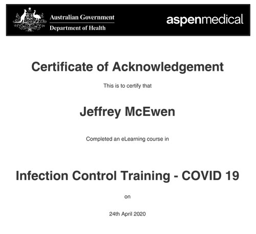 Covid19 Certified